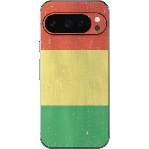 Bolivia Flag Distressed Google Pixel 9 Pro Skin